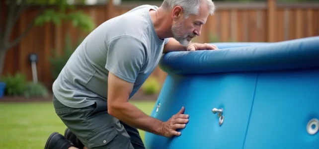 Astuces efficaces pour redresser une piscine autoportée qui penche rapidement et facilement Astuces efficaces pour redresser une piscine autoportée qui penche rapidement et facilement
